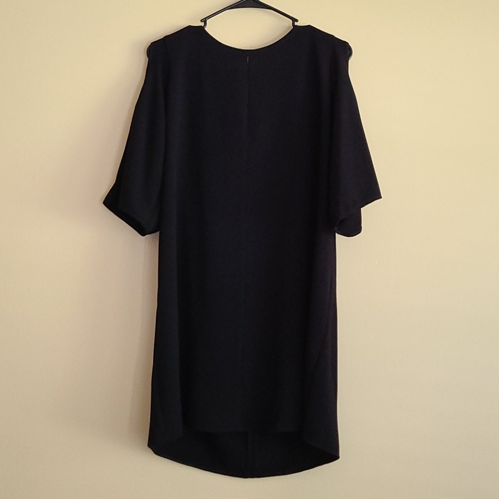 Cold Shoulder Little Black Dress